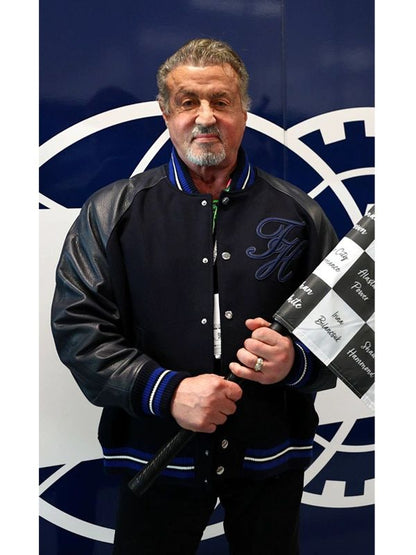 2024 Las Vegas GP Sylvester Stallone Varsity Jacket