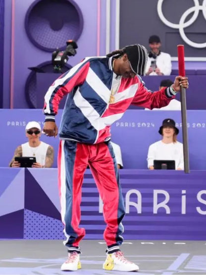 Paris Olympics 2024 Snoop Dogg Break-dancing Tracksuit