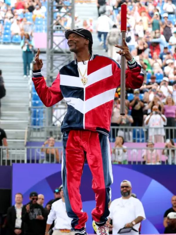 2024 Paris Olympics Snoop Dogg Multicolor Tracksuit Street Outerwears