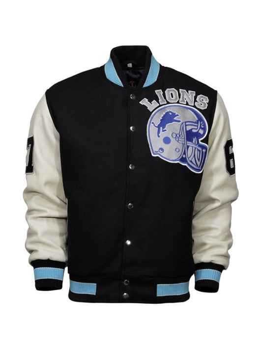 Axel Foley Detroit Lions Varsity Jacket