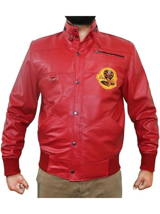 William Zabka Red Cobra Kai Jacket
