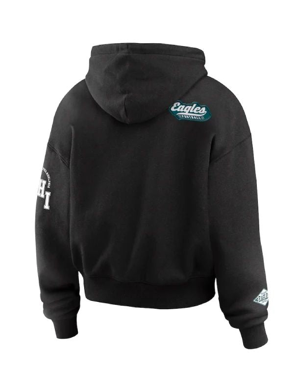 Philadelphia eagles zip up jacket best sale