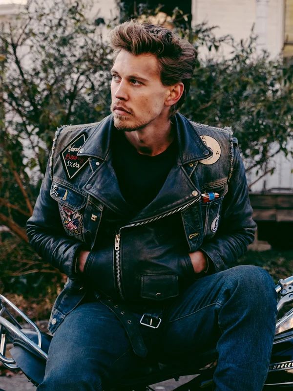 Austin Butler The Bikeriders Denim Vest