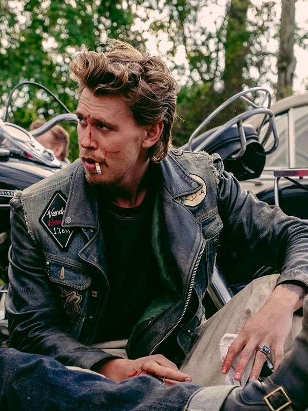 The Bikeriders Denim Vest Austin Butler