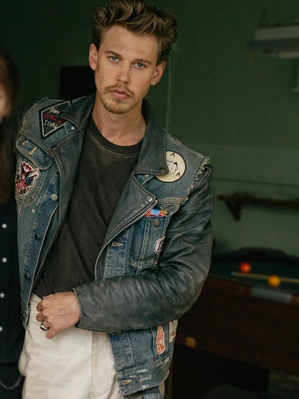 Austin Butler Denim Vest The Bikeriders