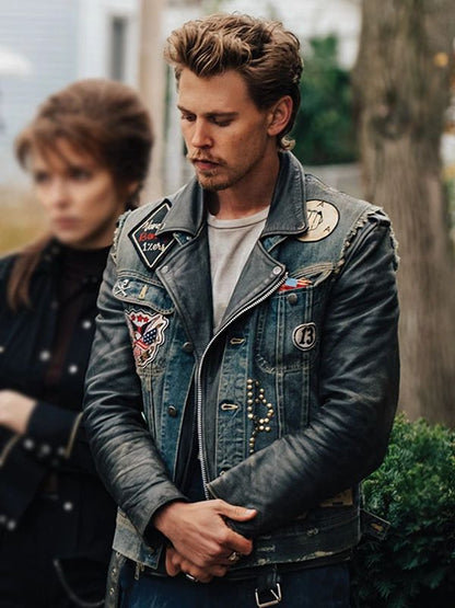 The Bikeriders Austin Butler Denim Vest