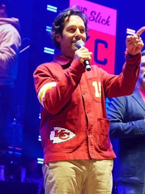 Big Slick 2024 Paul Rudd Chiefs Jacket