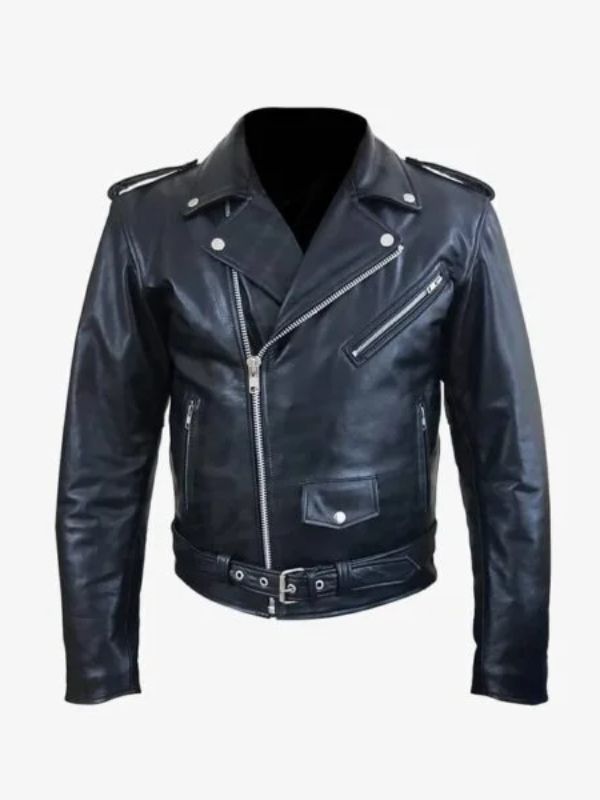 Biker Style Classic Leather Jacket | Classic Black Premium Jacket