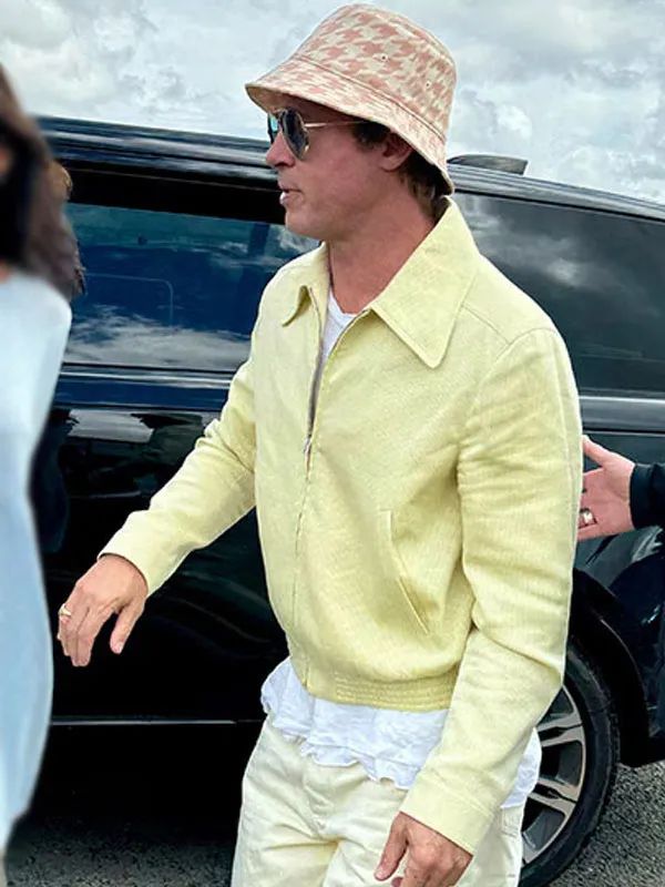 Sonny Hayes Brad Pitt F1 Yellow Jacket