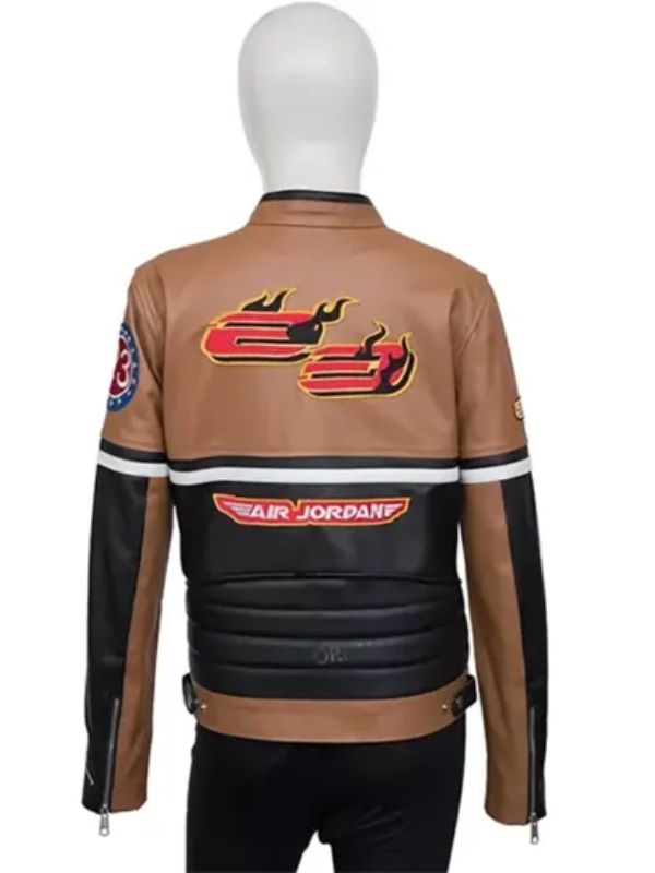 Travis Scott Cactus Jack Leather Jacket