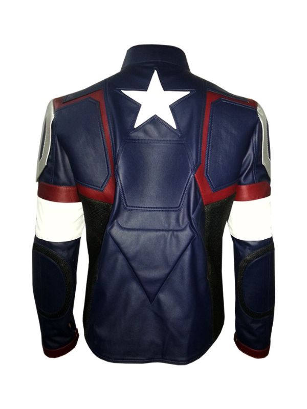 Captain America Avengers Infinity War Leather Jacket - Sale