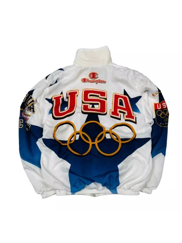 Vintage 1996 offers Champion Team USA Olympic Atlanta Official Ceremony Jacket XL