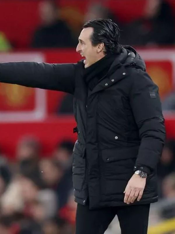 Unai Emery Black Puffer Hooded Jacket