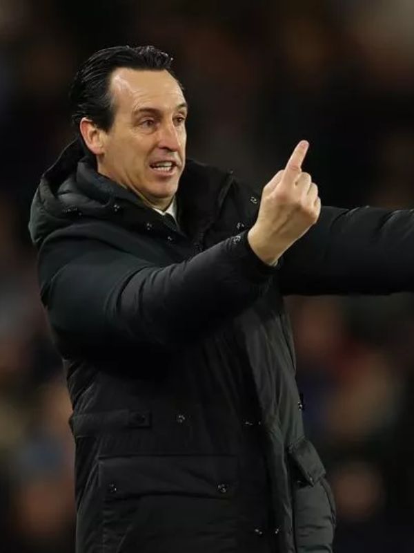 Unai Emery Black Puffer Hooded Jacket