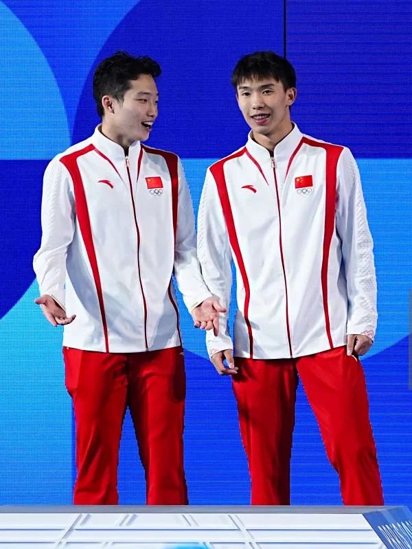 2024 Olympic Chinese White Uniform Jacket