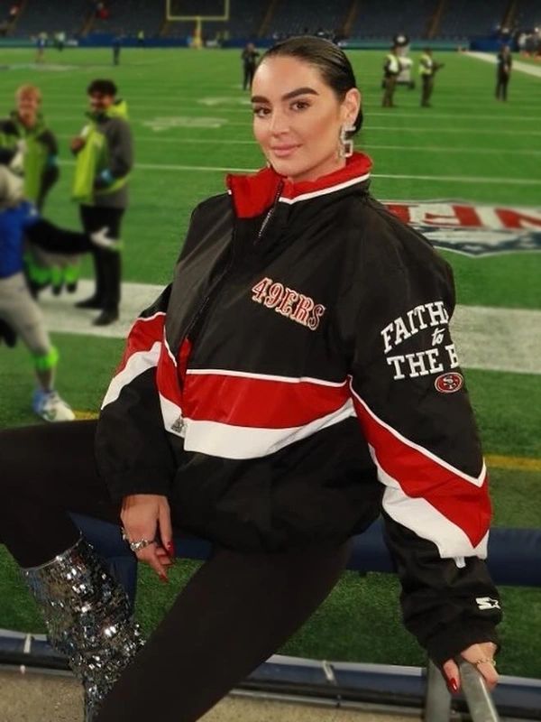 Claire Kittle 49ers Jacket