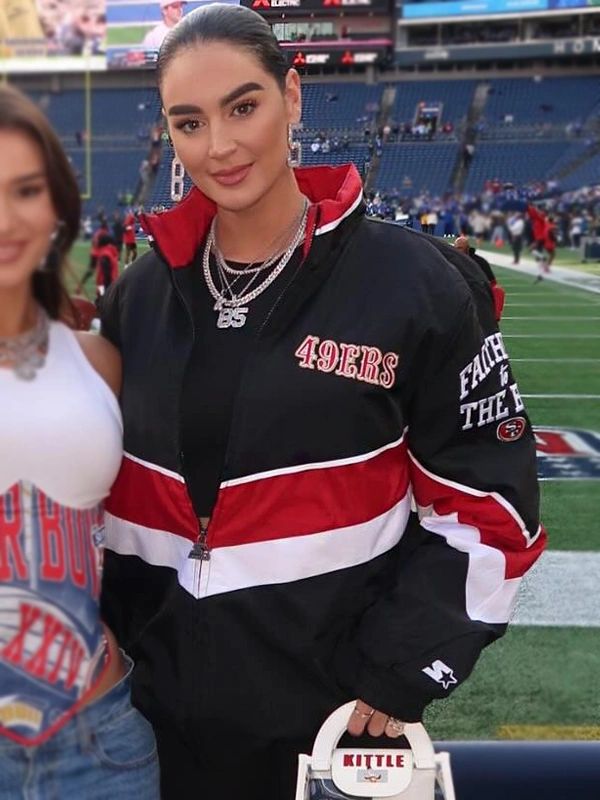 Claire Kittle San Francisco 49ers Faithful to the Bay Jacket