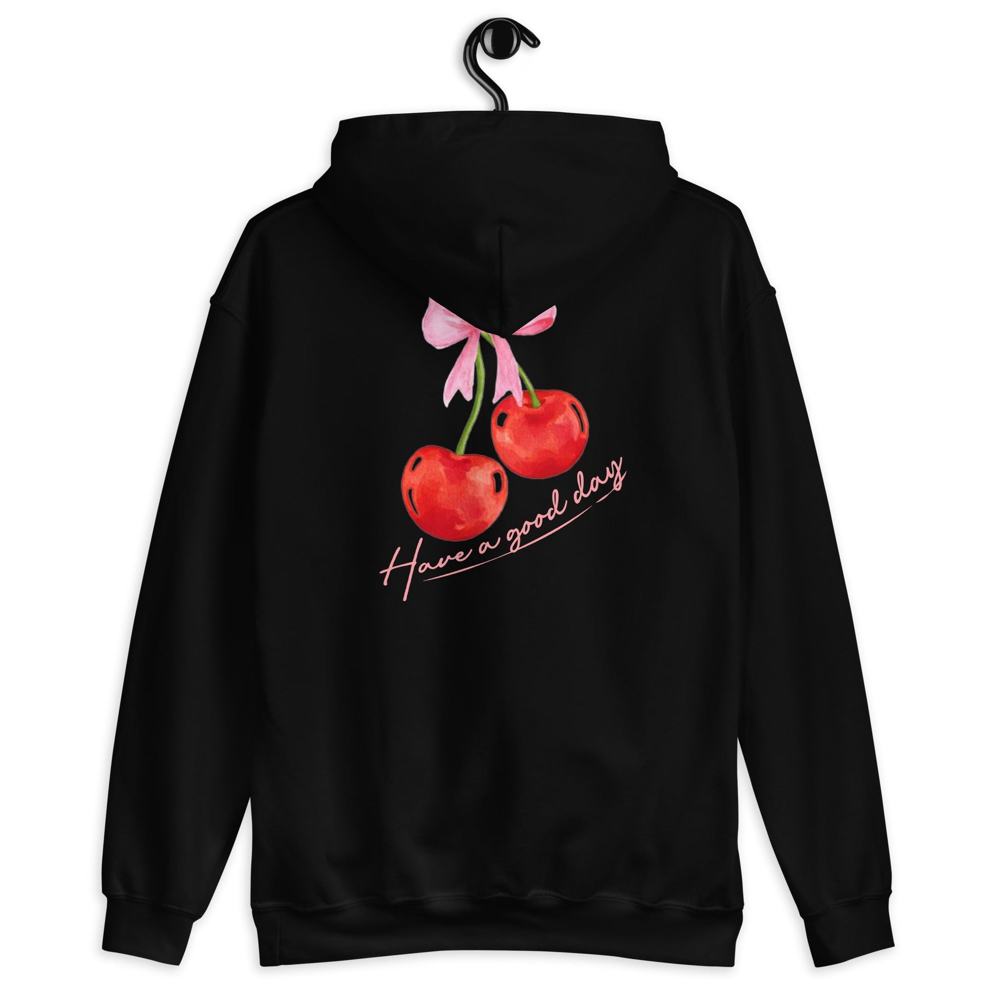 Coquette Cherry Have A Good Day Hoodie - Free Shipping