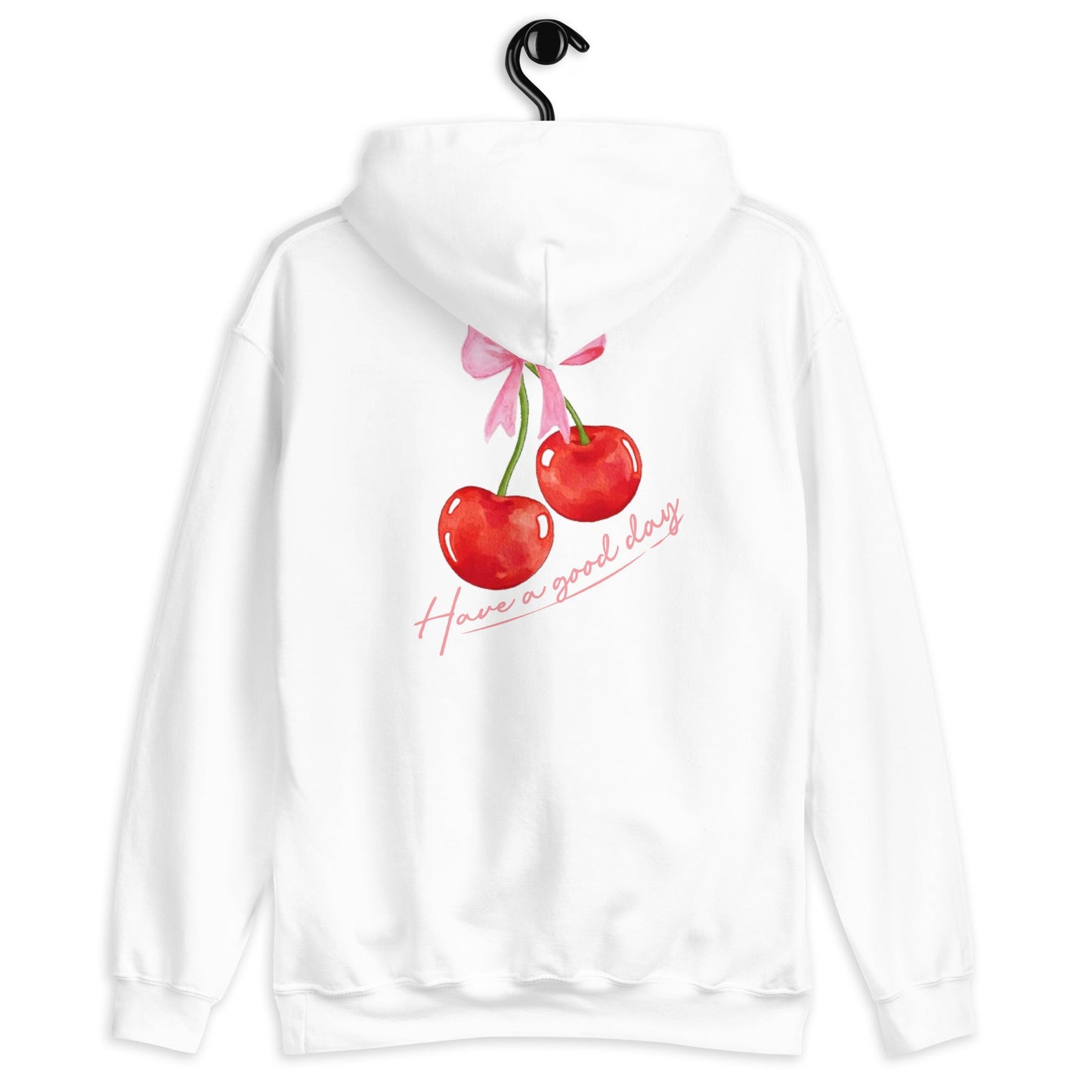 Coquette Cherry Have A Good Day Hoodie - Free Shipping