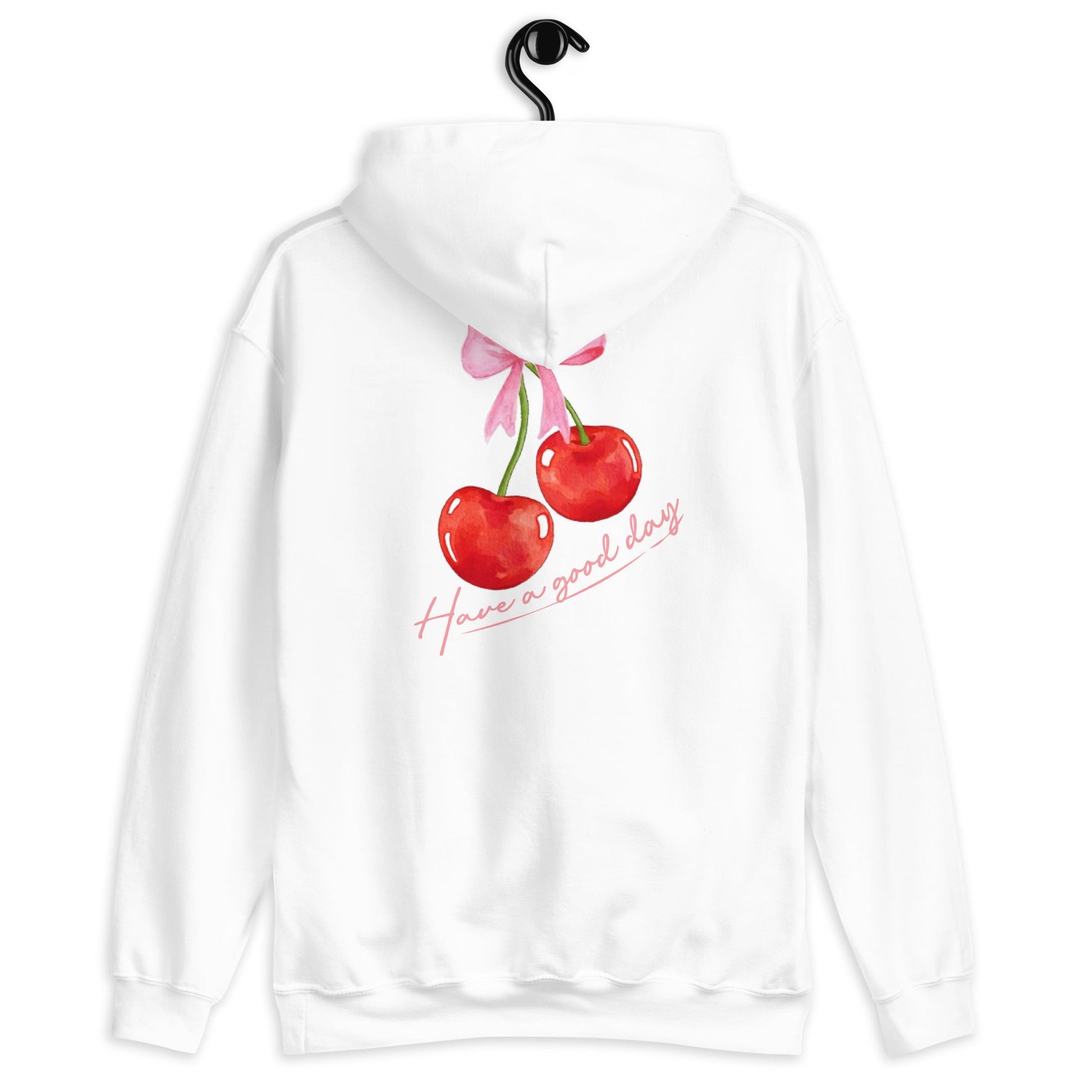 Coquette Cherry Have A Good Day Hoodie - Free Shipping