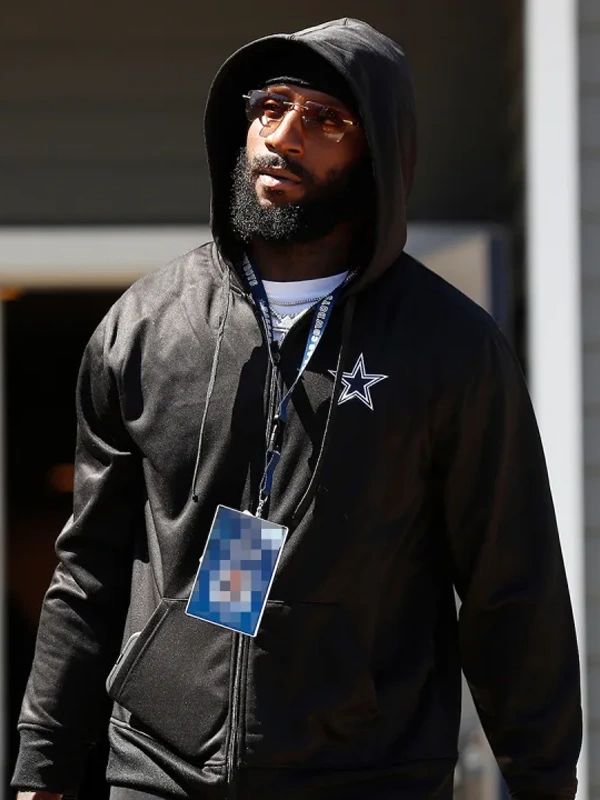 Dallas Cowboys Black Zip Hoodie