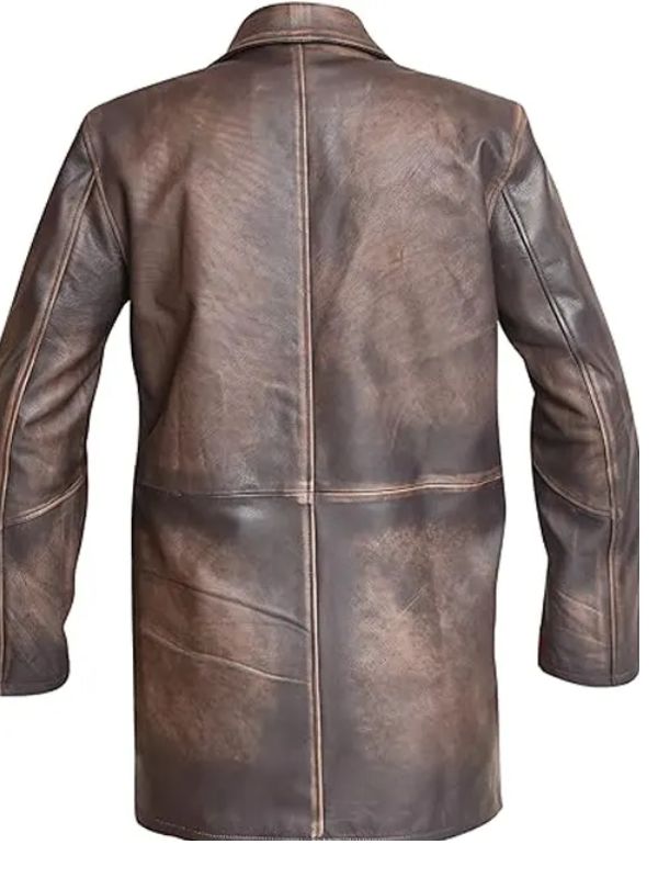 Dean Winchester Supernatural Distressed Brown Leather Jacket