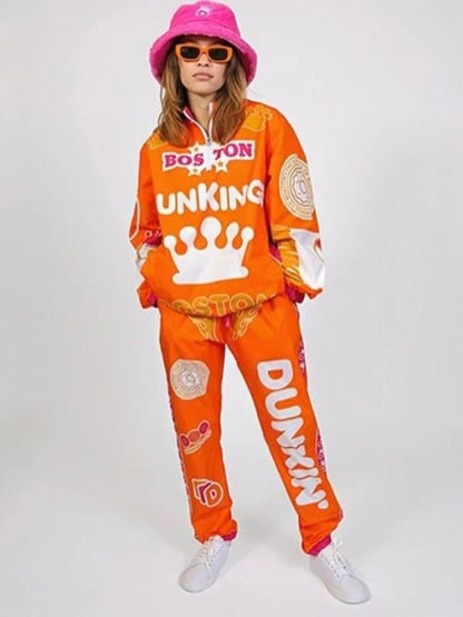 Dunkings Track Jacket | Dunkin Boston Tribute Tracksuit