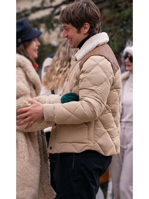 Gabriel Emily in Paris Season 04 Quilted Jacket