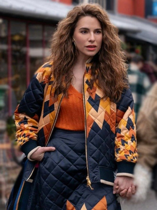 Emily In Paris S04 Sofia Sideris Quilted Jacket