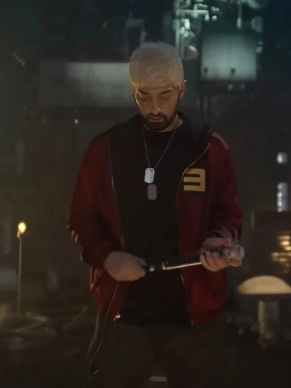 Eminem Houdini Red Jacket - Sale