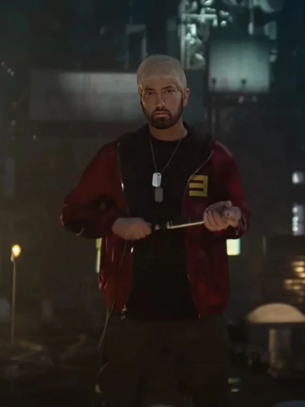 Eminem Houdini Red Jacket - Sale