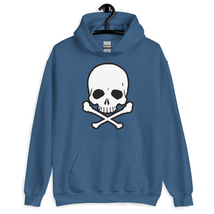 Evil Skull Pullover Hoodie - Halloween Gift Skull Hoodie