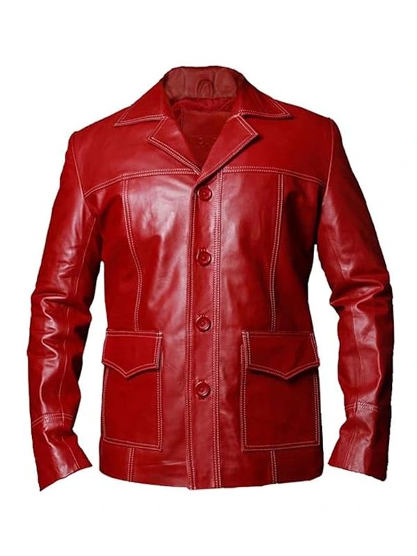 Tyler Durden Fight Club Leather Jacket