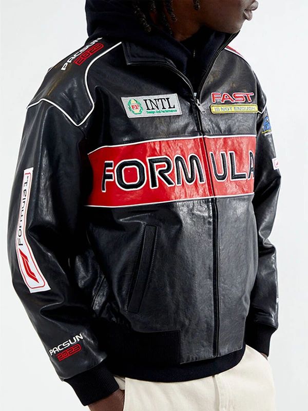 Formula 1 X PacSun Leather Pole Position Jacket