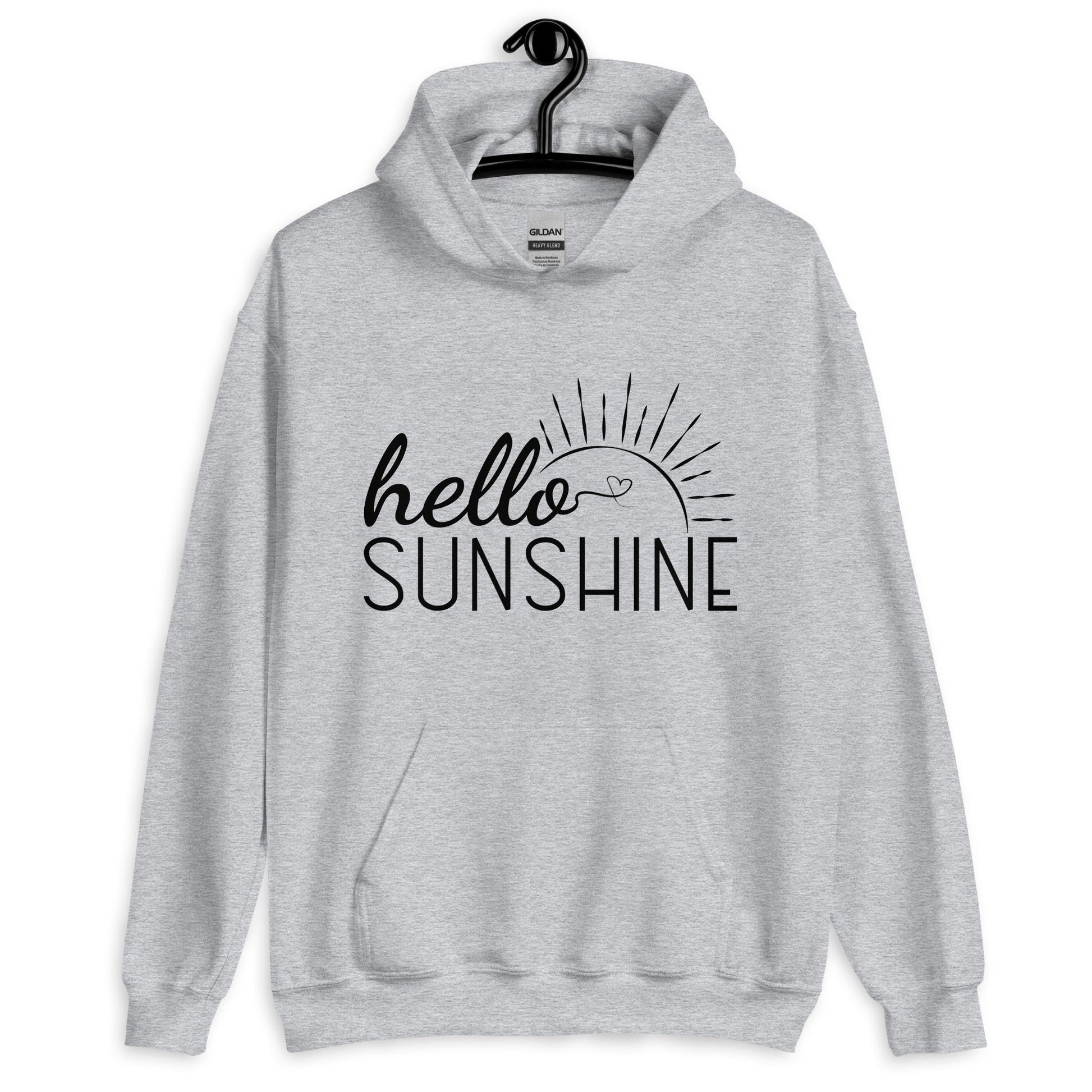 Hello Sunshine Unisex Pullover Hoodie - Free Delivery