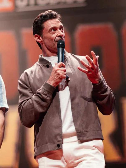 Hugh Jackman Bomber Jacket 