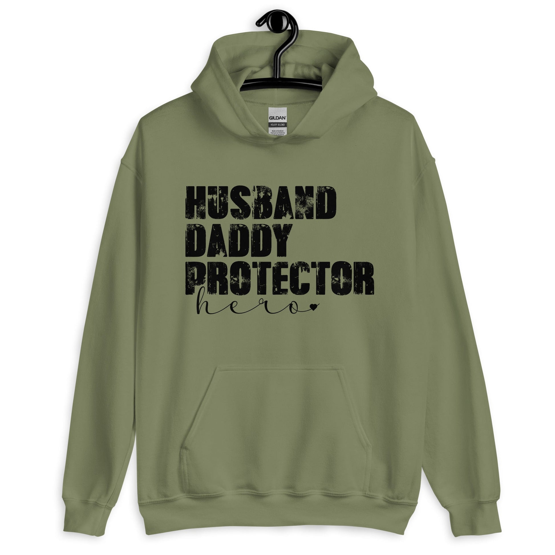 Husband Daddy Protector Hero Hoodie