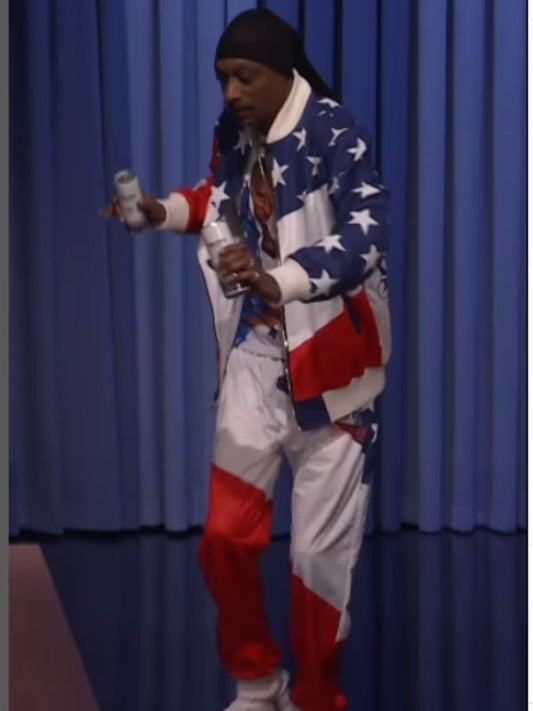 Jimmy light up Studio 6B Snoop Dogg USA Flag Tracksuit