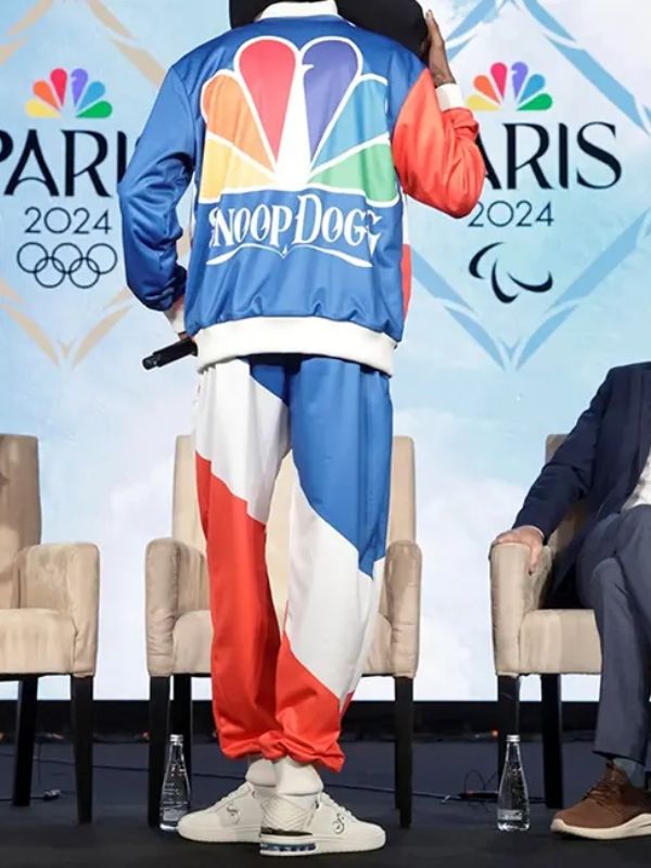 Snoop Dogg Paris Olympicsin Tracksuit