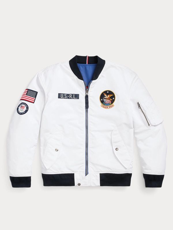 Team USA Joe Biden Reversible Bomber Jacket