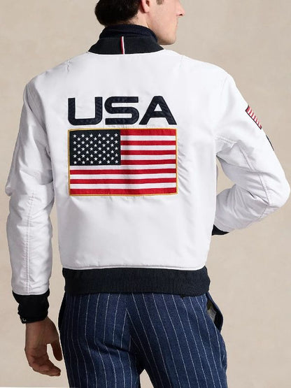 Team USA Reversible Bomber Jacket