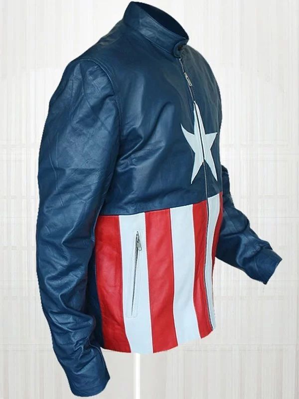 Jon Bon Jovi Concert Captain America Jacket