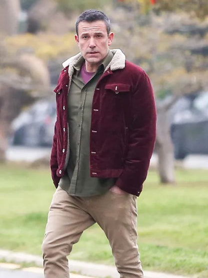 Ben Affleck Corduroy Jacket