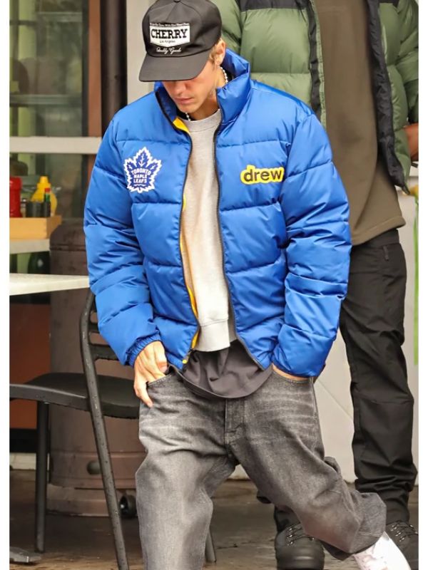 Justin Bieber Drew Puffer Jacket
