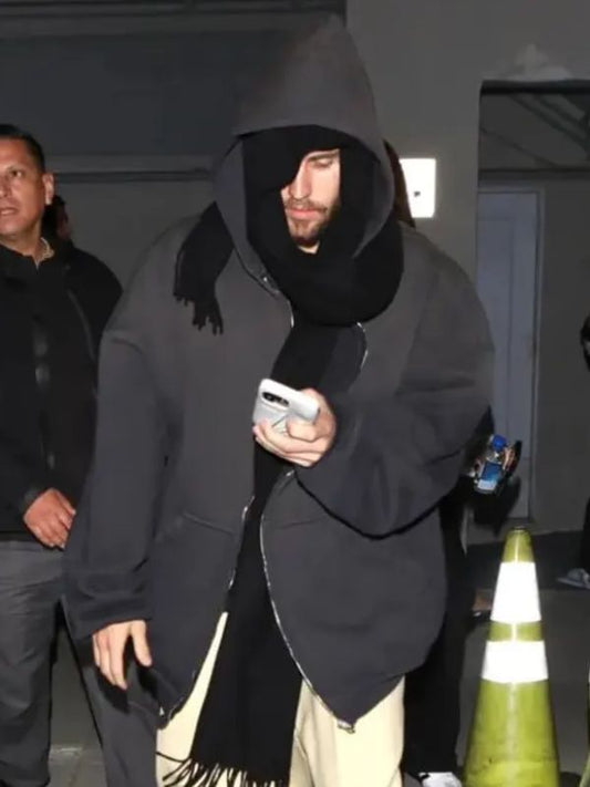 Justin Bieber Oversized Full Zip Hoodie