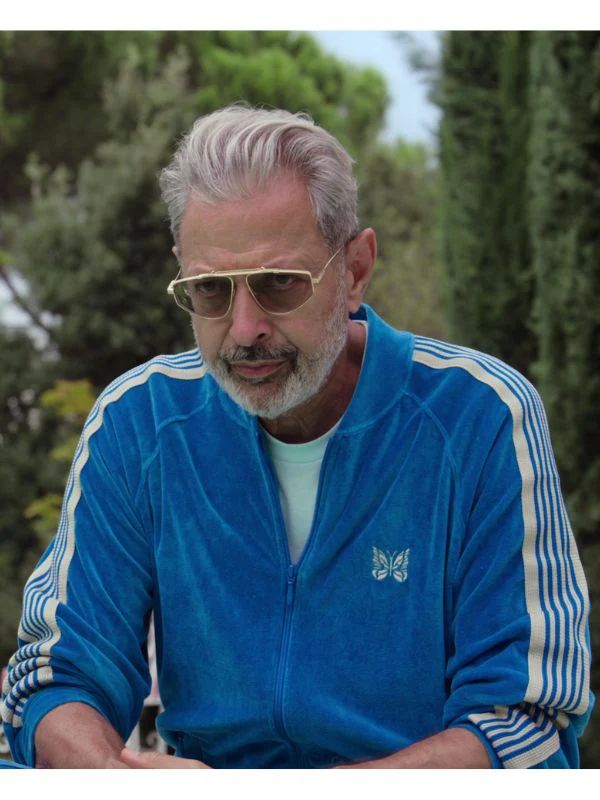 Zeus KAOS S01 Jeff Goldblum Blue Track Jacket