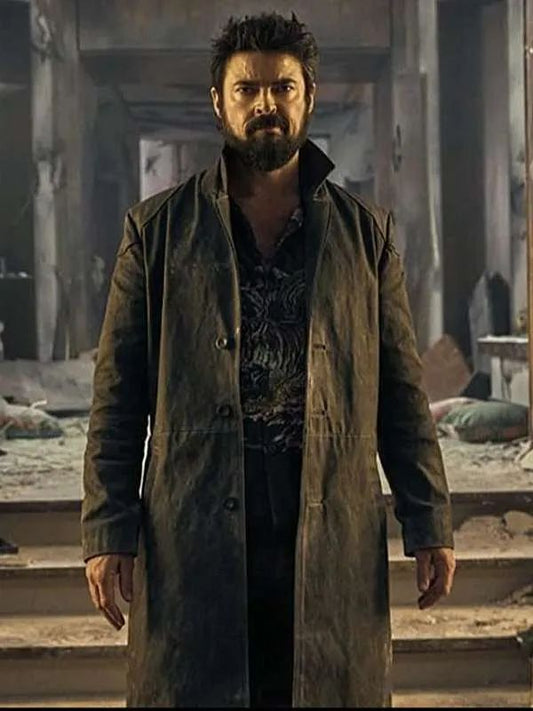 Karl Urban The Boys Billy Butcher Trench Coat