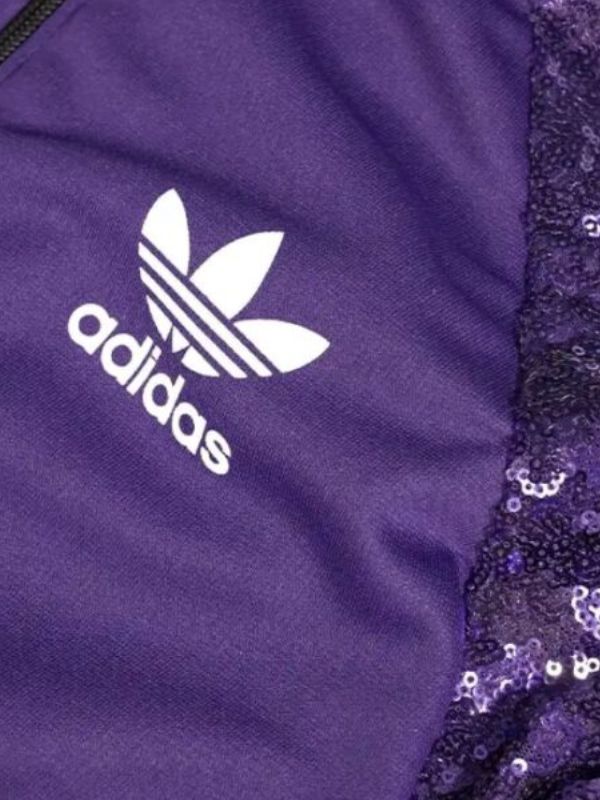 KoRn x Adidas Purple Sequin Track Jacket