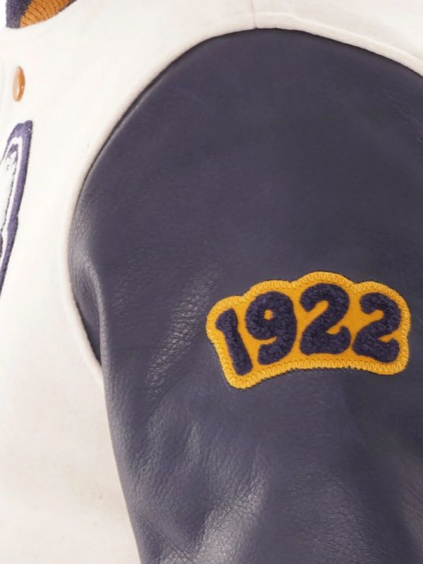 Golden Bear Patch Varsity Jacket