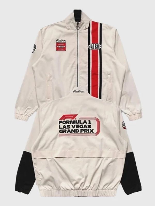 Malbon x Formula 1 Grand Prix Camber Racing Stripe Jacket